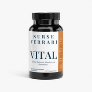 VITAL four-mushroom gummies bottle