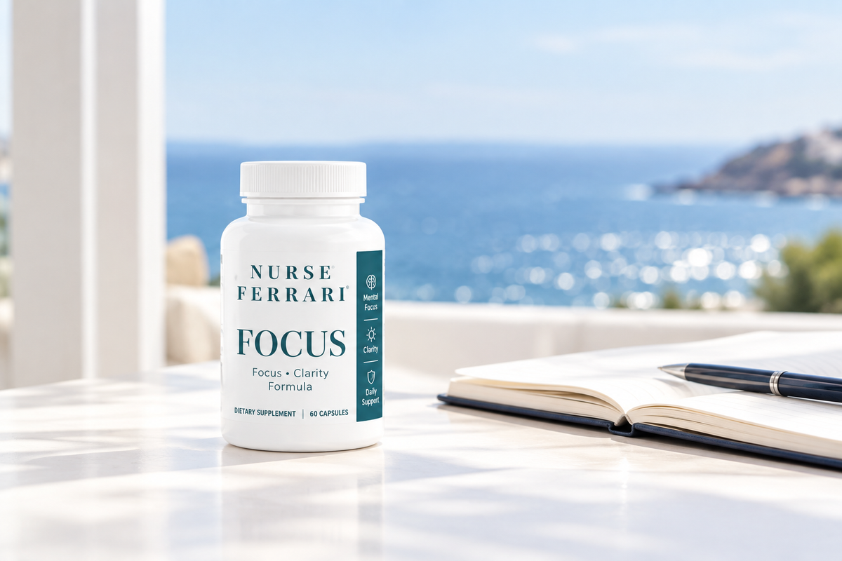 Focus + mental clarity portrait
