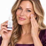 Original Renew YOU model gently applying night serum