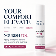 Nourish YOU Elevate moisturizer routine placement for morning and evening