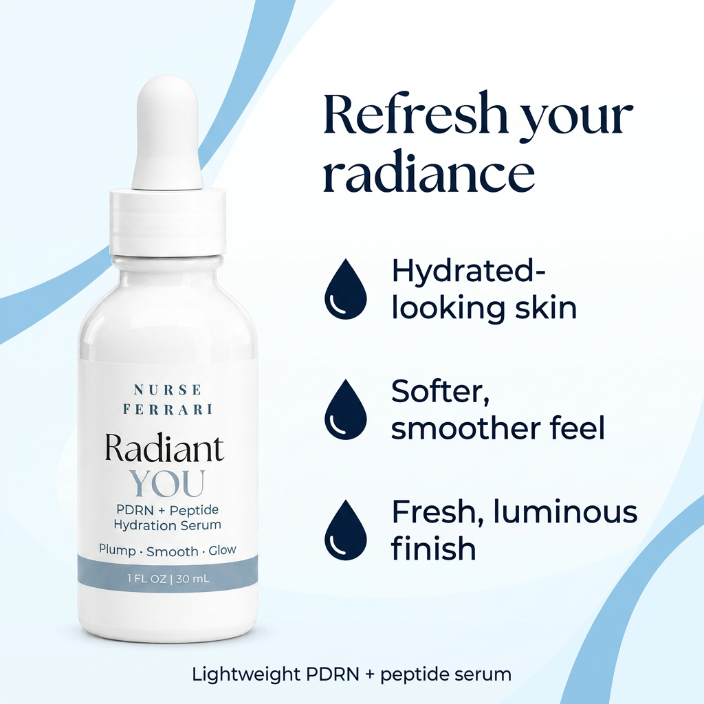 Radiant YOU benefits infographic
