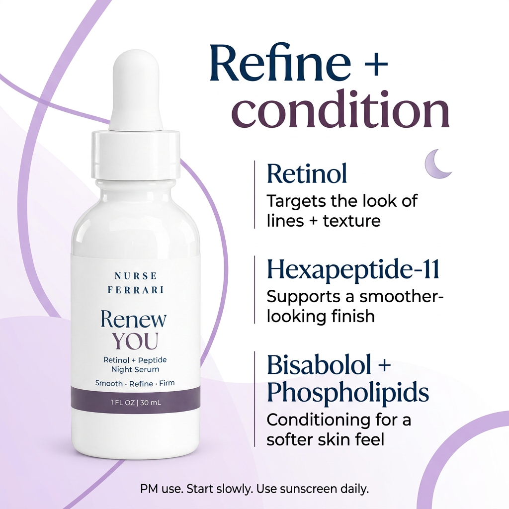 Renew YOU ingredient infographic