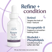 Renew YOU ingredient infographic